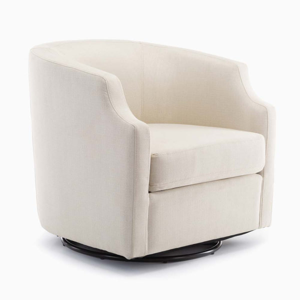 Wildon Home® Sky Blue Swivel Glider Barrel Chair Wayfair